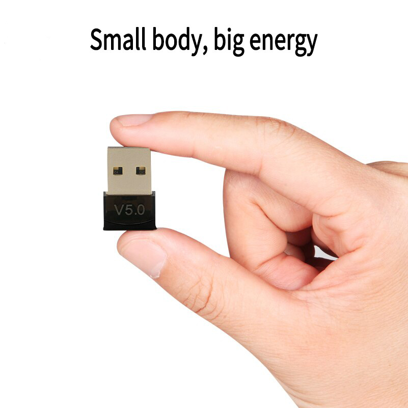MIni Usb 5.0 Bluetooth Dongle - Bluetooth 5.0 Adapter For PC / Laptop without CD of Driver