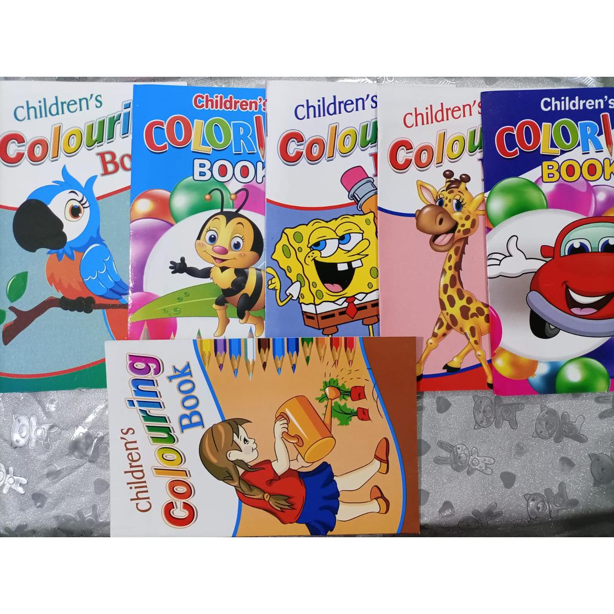 Animals Coloring Books for Kids - Pck of 10 - good quality paper