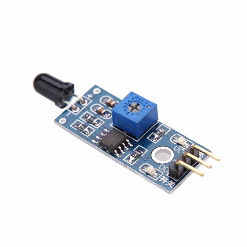 LM393 IR Flame Detection Sensor Module Fire Detector Infrared Receiver Module for Arduino in Pakistan