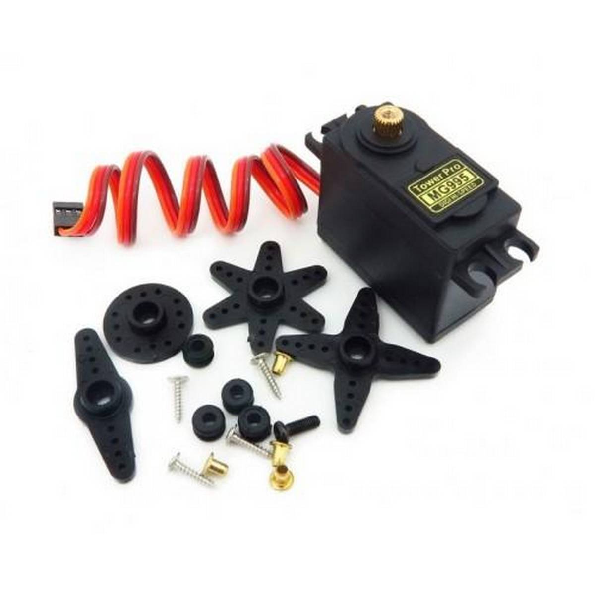 MG995 High Torque Metal Gear Servo Motor 180 Degree for Arduino and Raspberry Pi