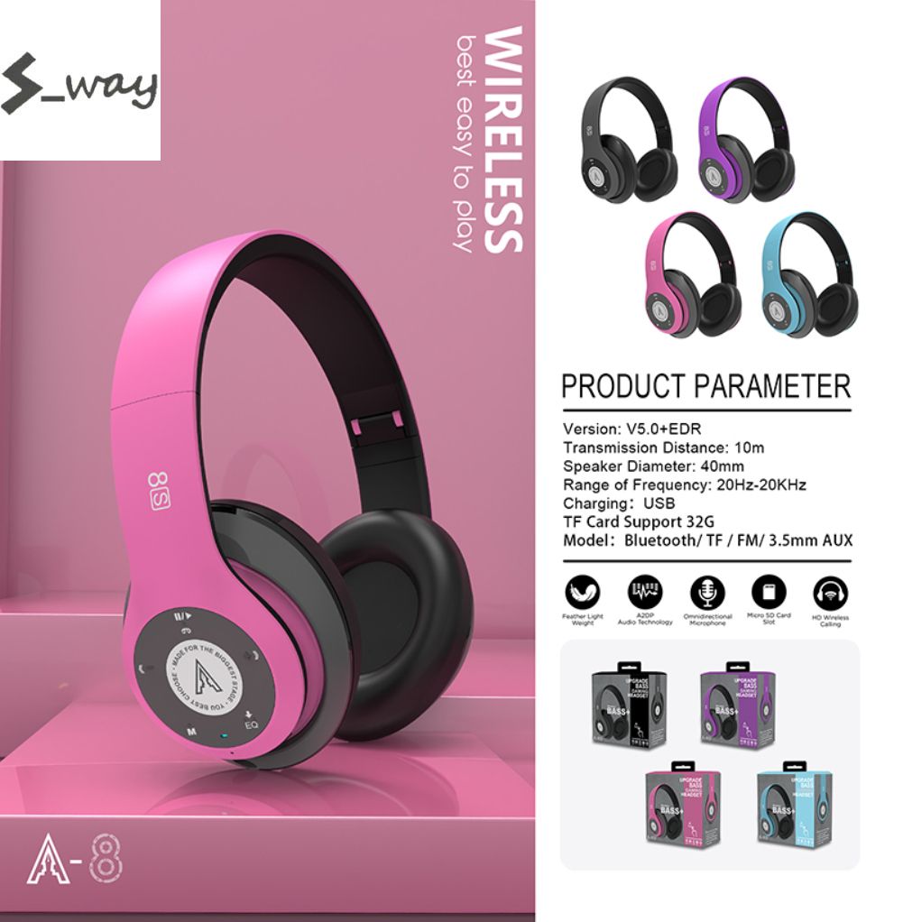 8s 2025 wireless headphones