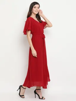 red half frock