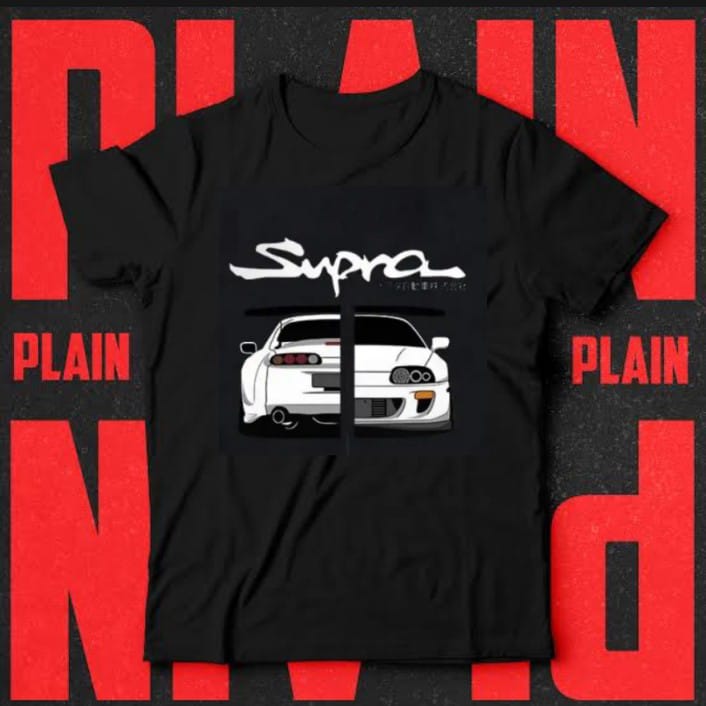 Supra Car Printed summer Half Sleeves O Neck T shirt For Men And Boys