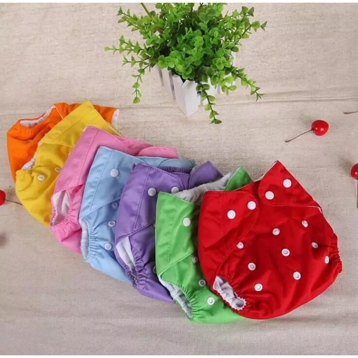 Washable Cloth Diapers for (0 m- 1 yr) & (1yr-3yr) with inner