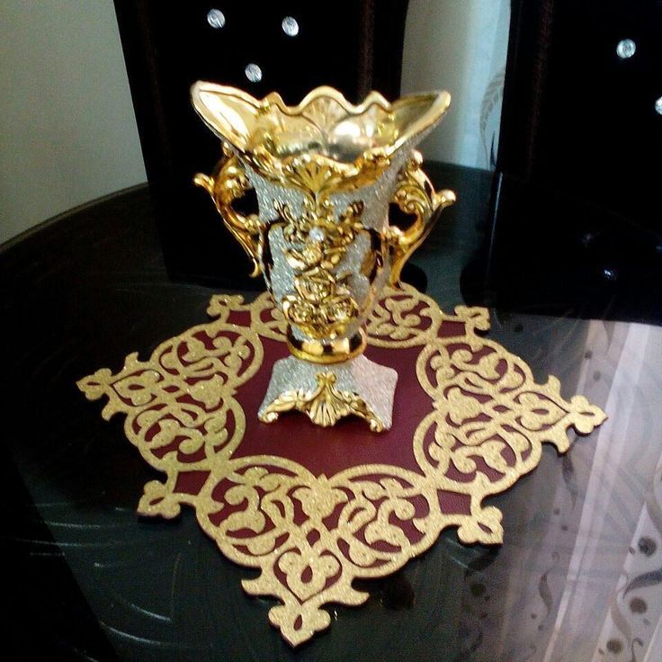 Coffee tables and said tables matt velvet stuff with lasser cut working 1 Pcs matt size ( 16" by 16")All color Available