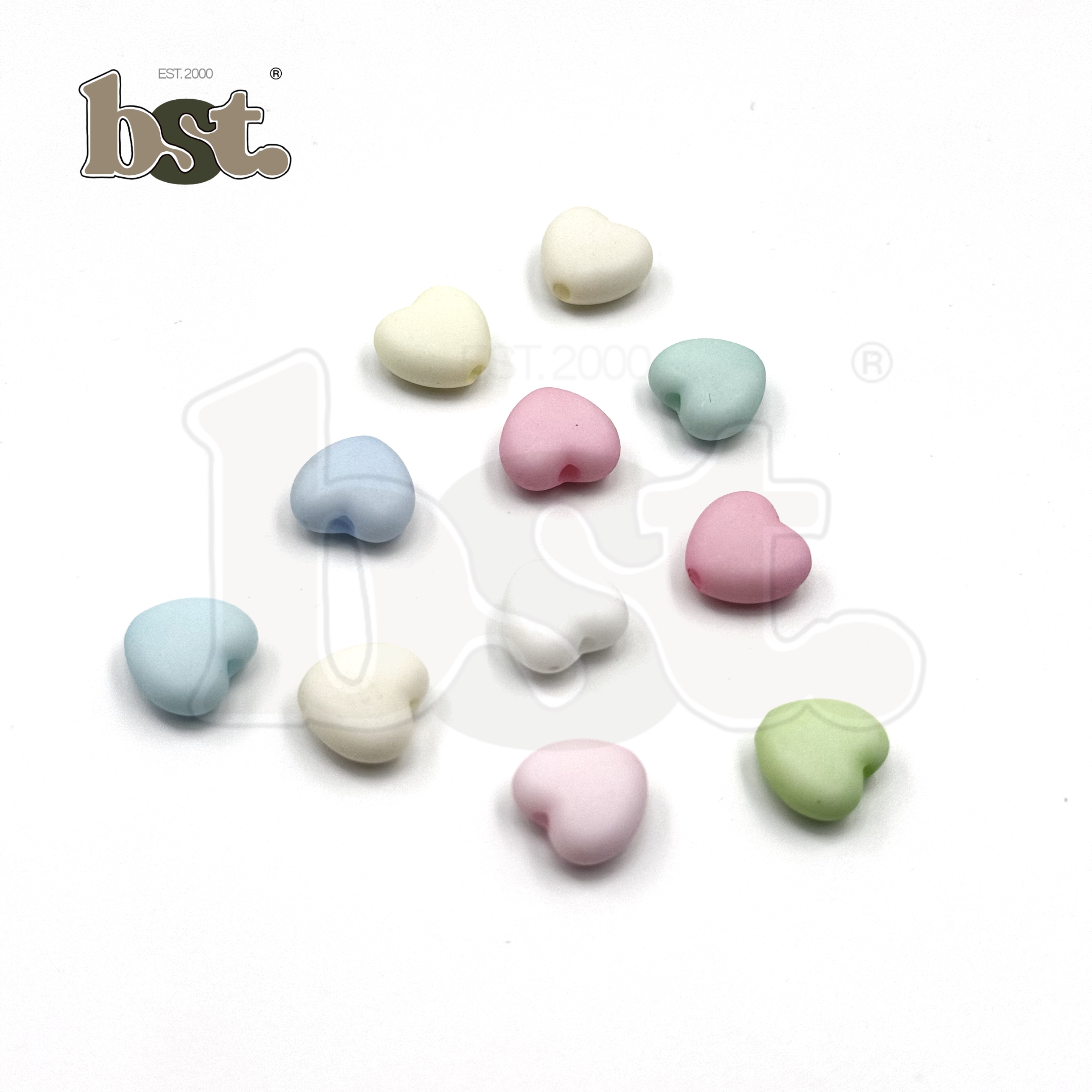 25pc Beads Mix Chunky Beads Charms Beads Bow Beads Accessories DIY Accessories Plastic Charms Bow Charm BST