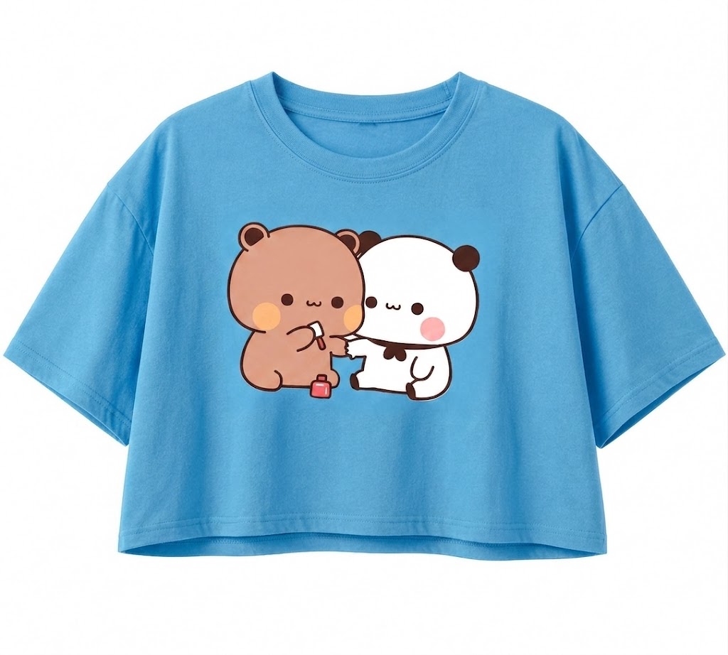 ALISAVER-Trendy Dudu Bubu Crop Top For  Girls and Womens