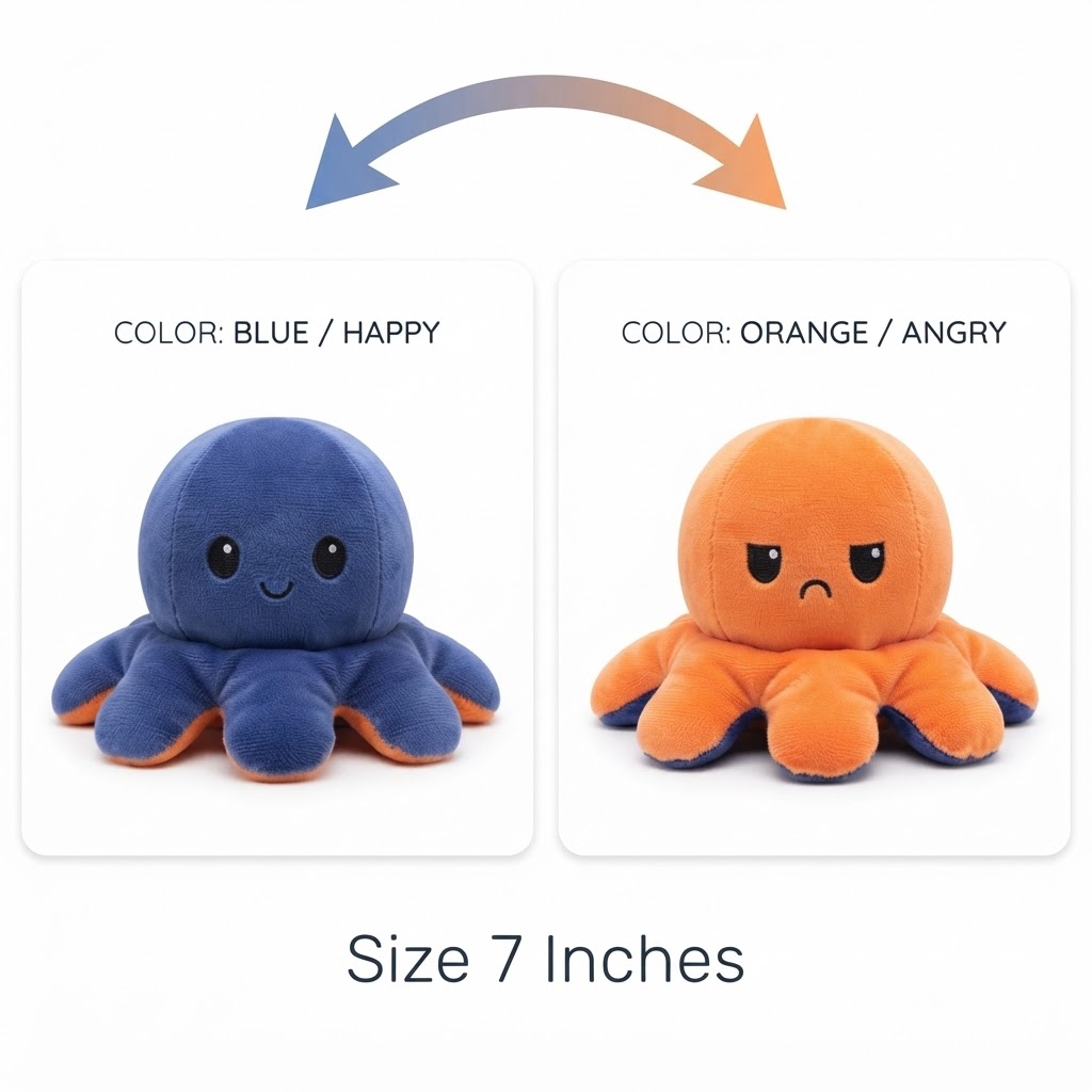 Blue and orange