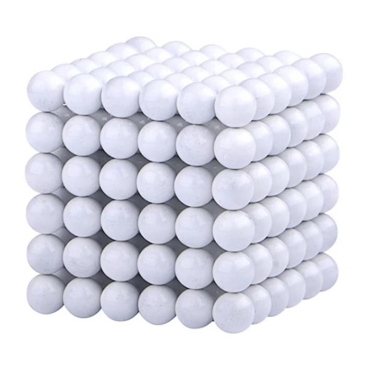 5mm Magnetic Balls (WHITE) Color 216 Pieces