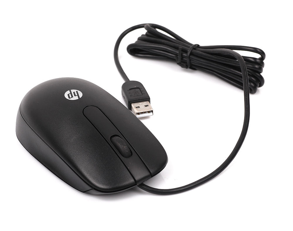 Hp Mouse Genuine USB 2-Button Optical Mouse P/N: 672652-001