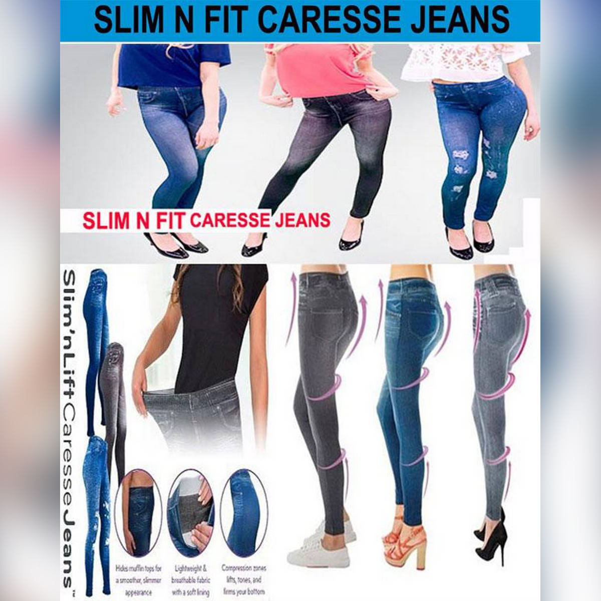 shapewear jeggings