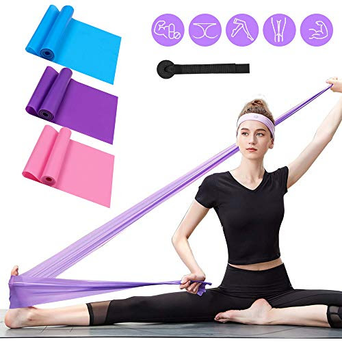 Fitness Band Unisex Yoga Sports Elastic Expander Resistance Bands Elasticas Pull Rope Crossfit Bodybuildiing - 1 Piece Random Color