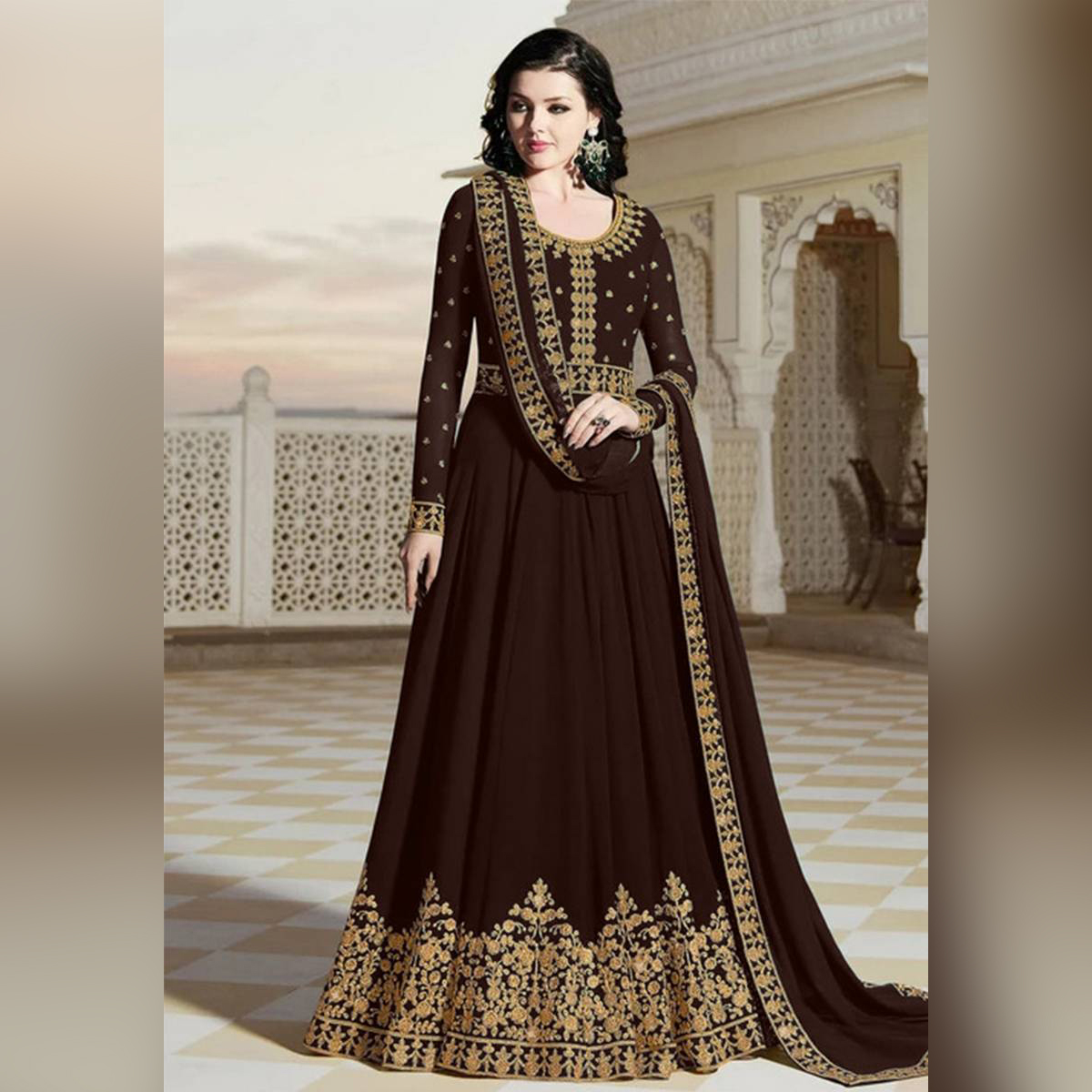 anarkali frock