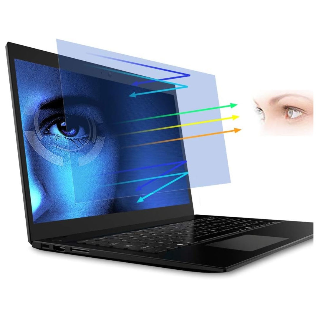 15,6 Zoll Laptop Sichtschutzfolie – Blickschutz Für Lenovo/Dell/HP/Acer/ASUS, Anti-Blendung & Blaulichtfilter, Abnehmbar