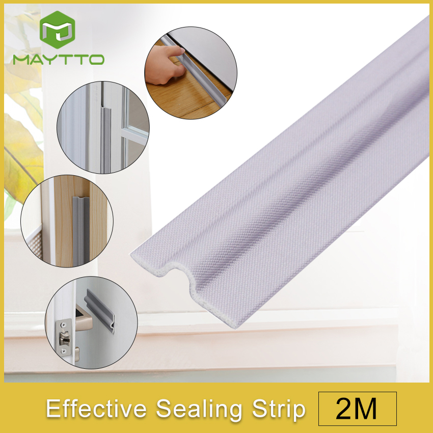 MAYTTO Sealing Strip Insulation Seals Self Adhesive Gap Sealer Anti