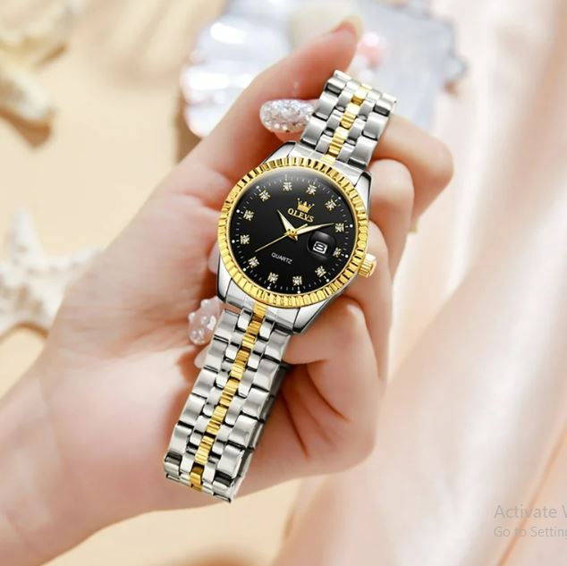 Women's Classic Fashionable Watches Imported Girls Luxury Wrist Watches Quartz Water Resistant Ladies Watches.