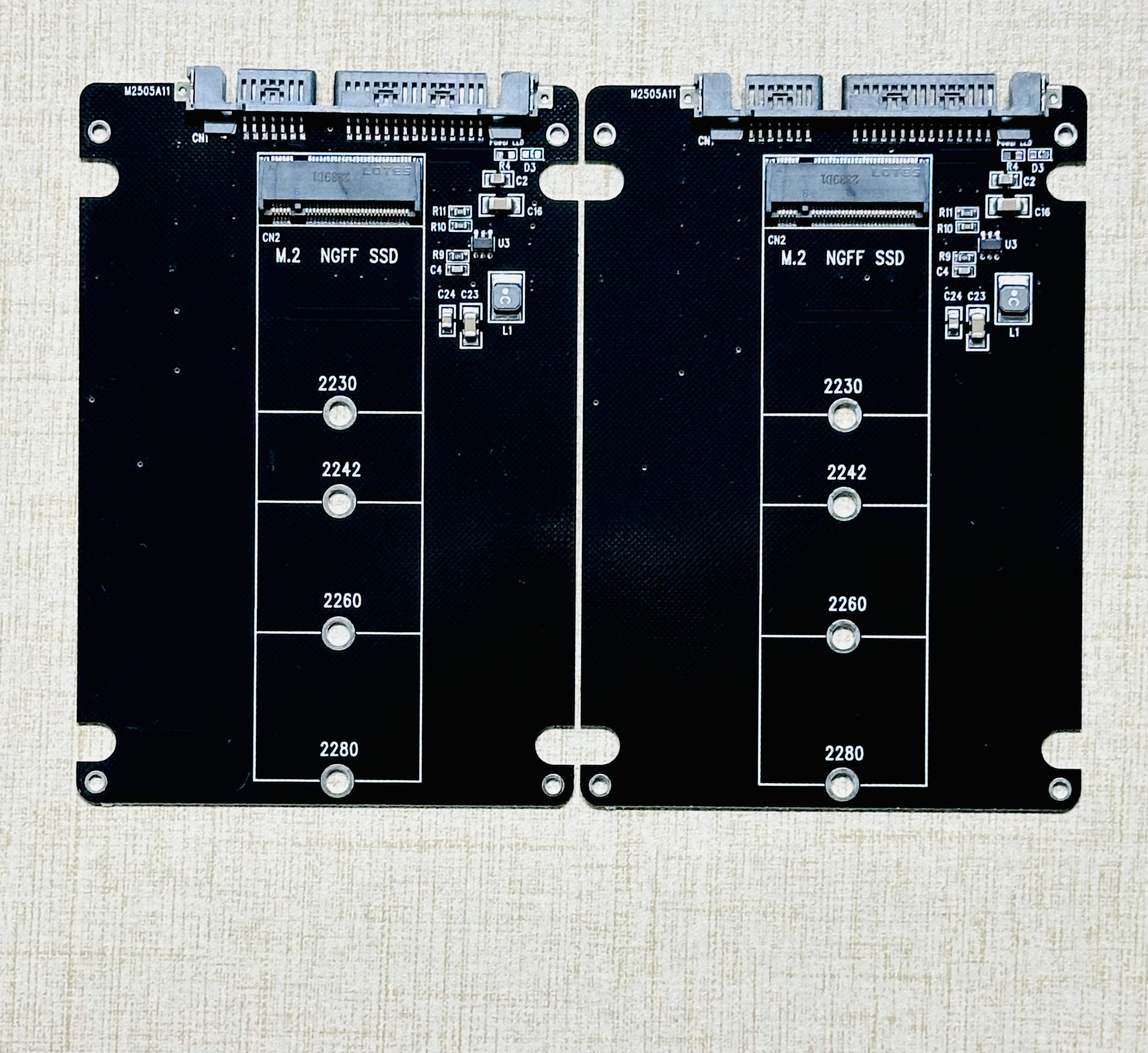 M.2 NGFF TO SATA Adapter  M.2 NGFF Convert TO  2.5" SATA SSD Card B Key for 2230-2280 M2 SSD