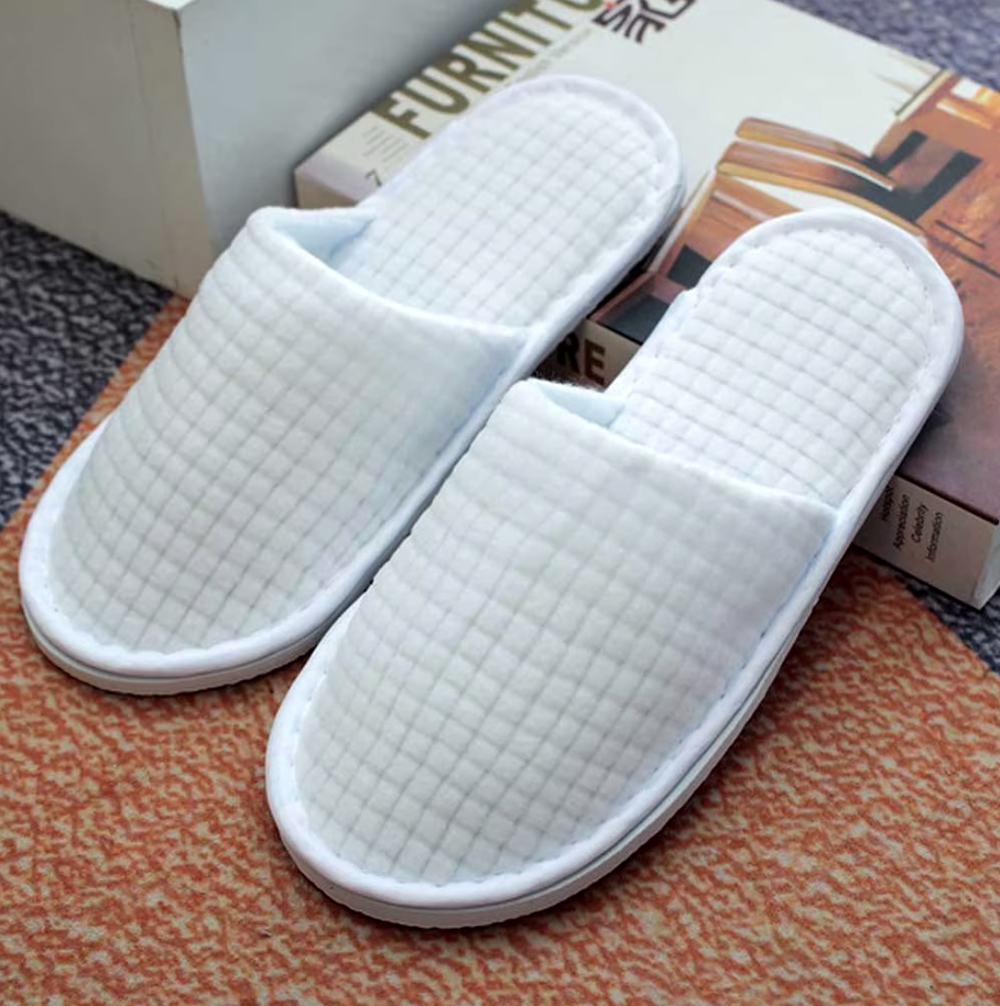Children's Portable Closed Indoor Slippers Breathable Cute Slippers for Home 1 Pair
