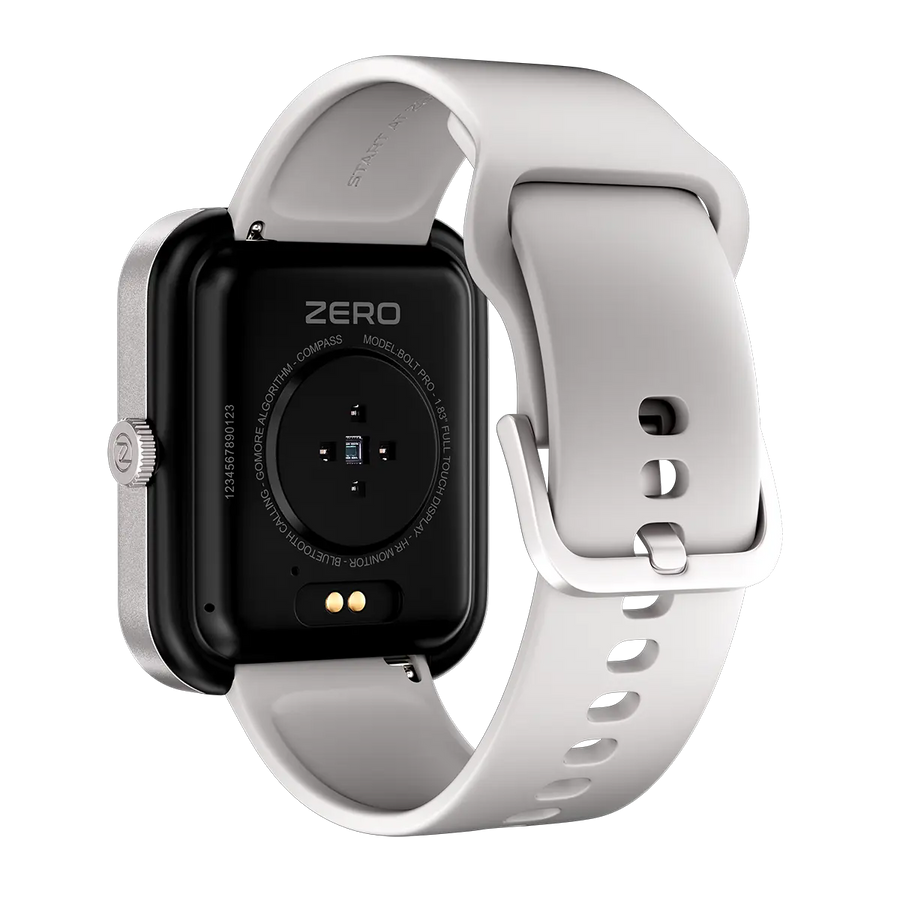 Zero® Bolt Pro Smart Watch 1.83 Inch HD Display | Bluetooth Calling Smartwatch | 100+ Sports Modes | 100+ Watch Faces | Fitness Tracker | Heart Rate & SpO2 Monitor | Smart Notifications | Qibla & Prayer Times | IP66 Water Resistant | Voice Assistant |