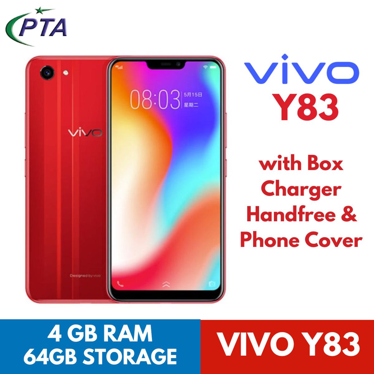 Vivo Y83 Smartphone with Finger Print Scanner Face Unlock 2023