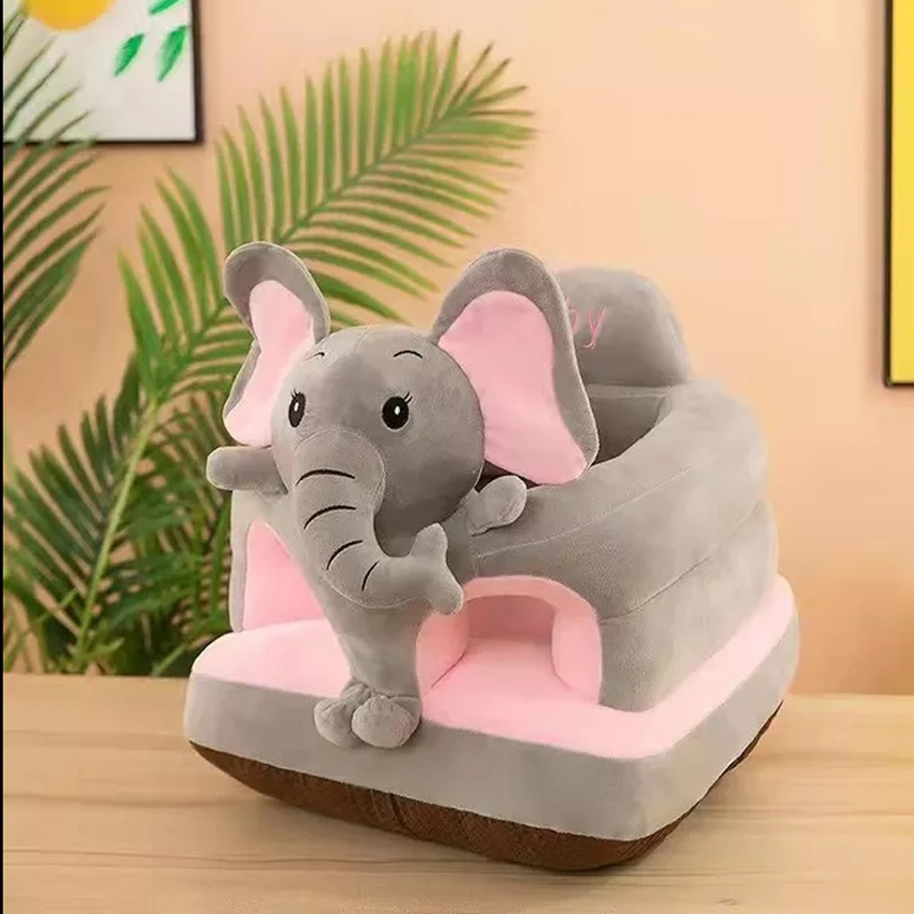 Baby Sofa Inflatable Seat for Babies Chair with Tray, Built in Air Pump Infant Back Support Sofa Toddler Chair for Sitting Up