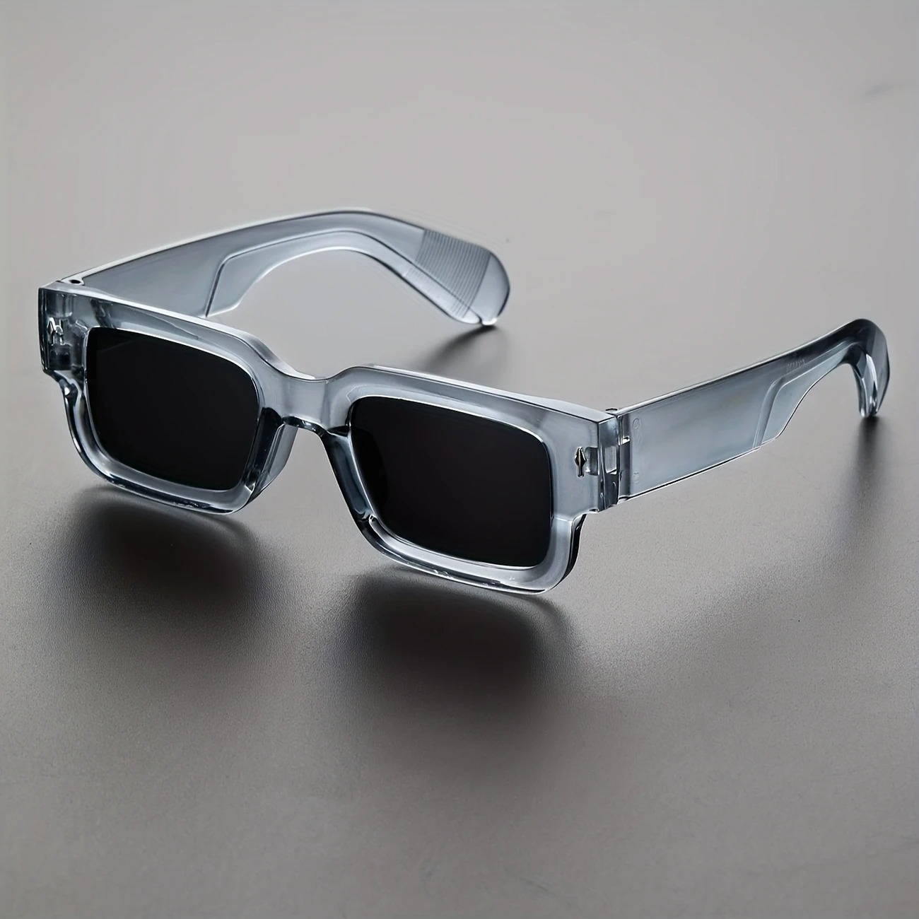 Men Square Casual Versatile Stylish Retro Shaped Glasses for Party and Office Attire