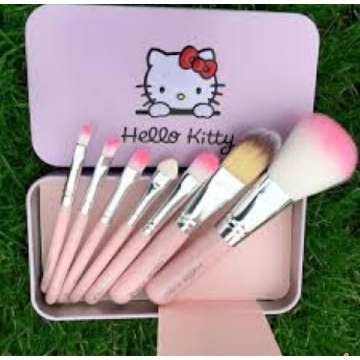 hello kitty makeup brushes - Hello Kitty Brush Set - Make up Fenty Beauty 7in1
