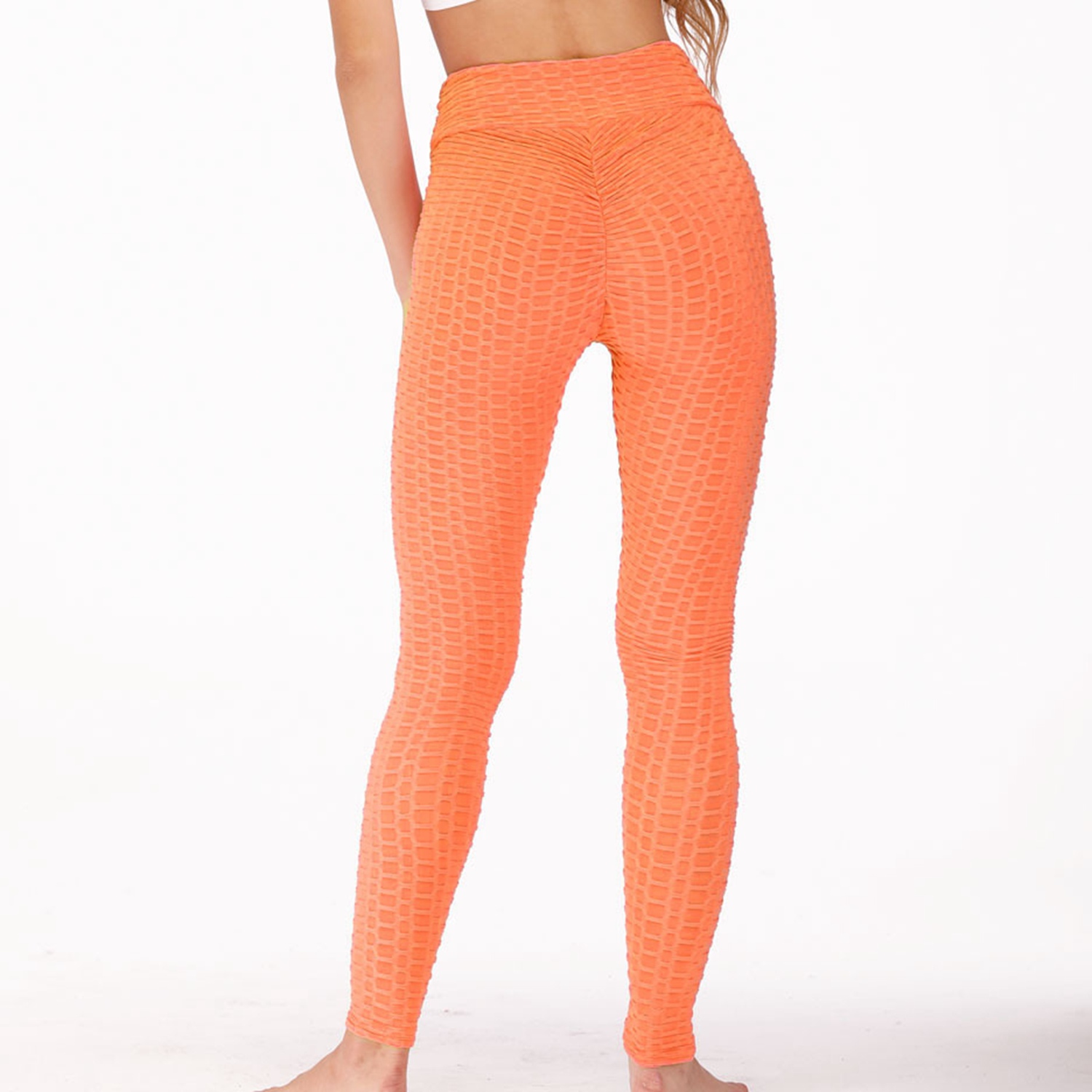 light orange leggings