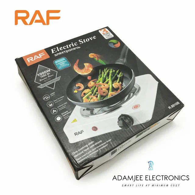 RAF Electric Stove & Hot Plate & Cooker R.8010B – 1000w