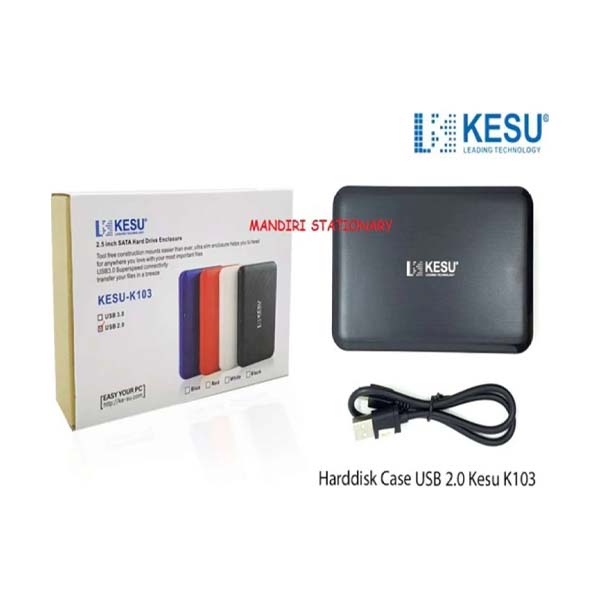 USB 3.0 KESU K103 SATA External 2.5 inch HDD Hard Drive Enclosure Disk Case Box For PC LAPTOP HDD SSD CASE