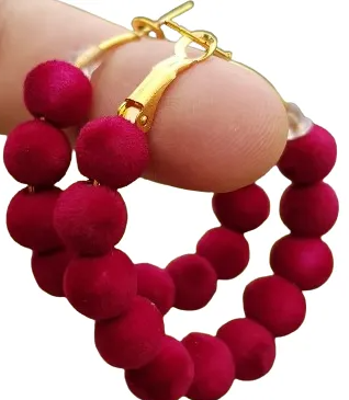 High Quality Balls Delicate Hoop Classy Multi Jhumki Trendy Earring