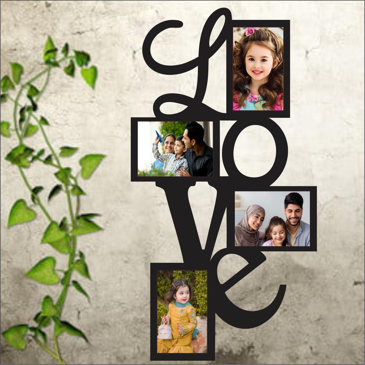 Photo frame family frame love photo frame Large size picture frame unique gift for love one