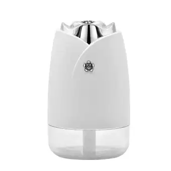 Usb Mini Humidifier Leakproof Rose Shape Mist Humidifier With