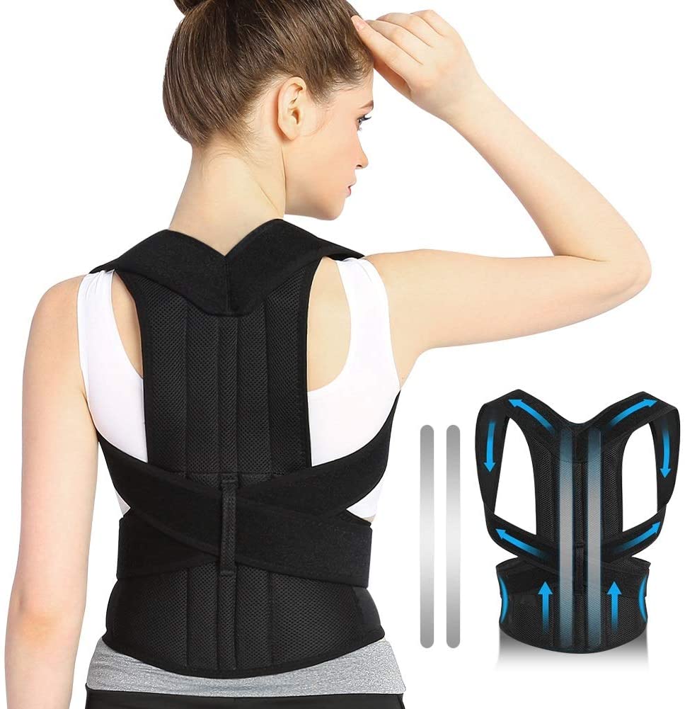 ZINUU Posture Corrector For Women And Men Lower Back Support Belt Upper