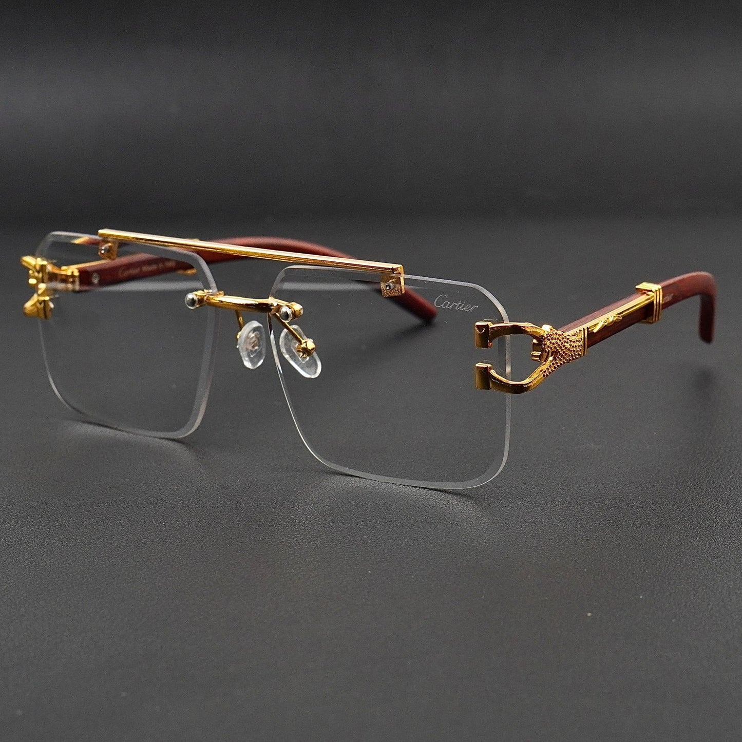 Solar Magic Cheetah Glasses Transition Photo Sun Shades for Both Men and Women