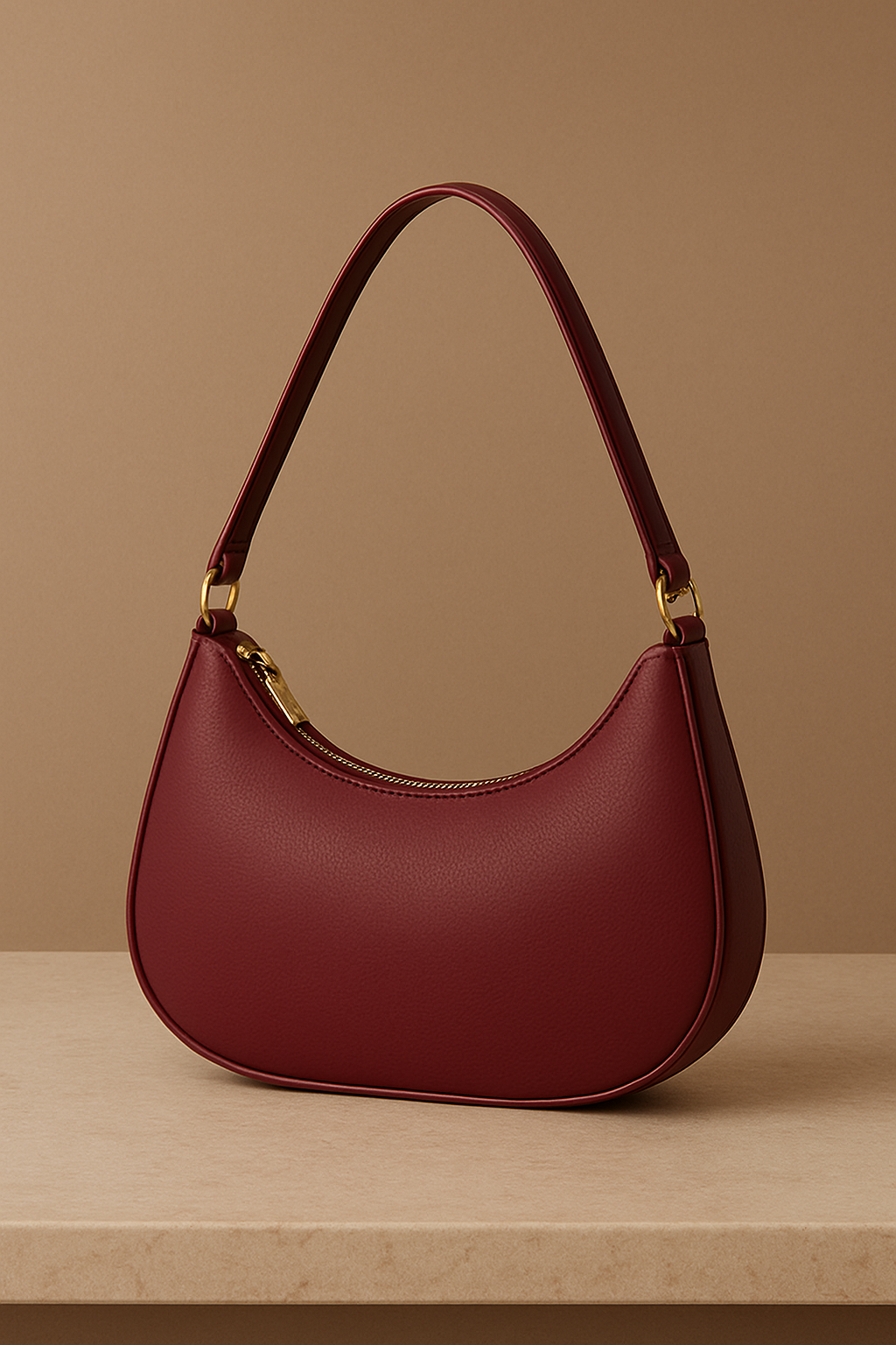 Stylish Leather Handbag for Girls and Women Shoulder Bag for Ladies Casual Crossbody Bag with Phone Pouch Elegant Purse for Girls Perfect Gift for Her Trendy Everyday Use Tote Fashionable Women's Handbag Ideal for Work Travel Shopping and Outings