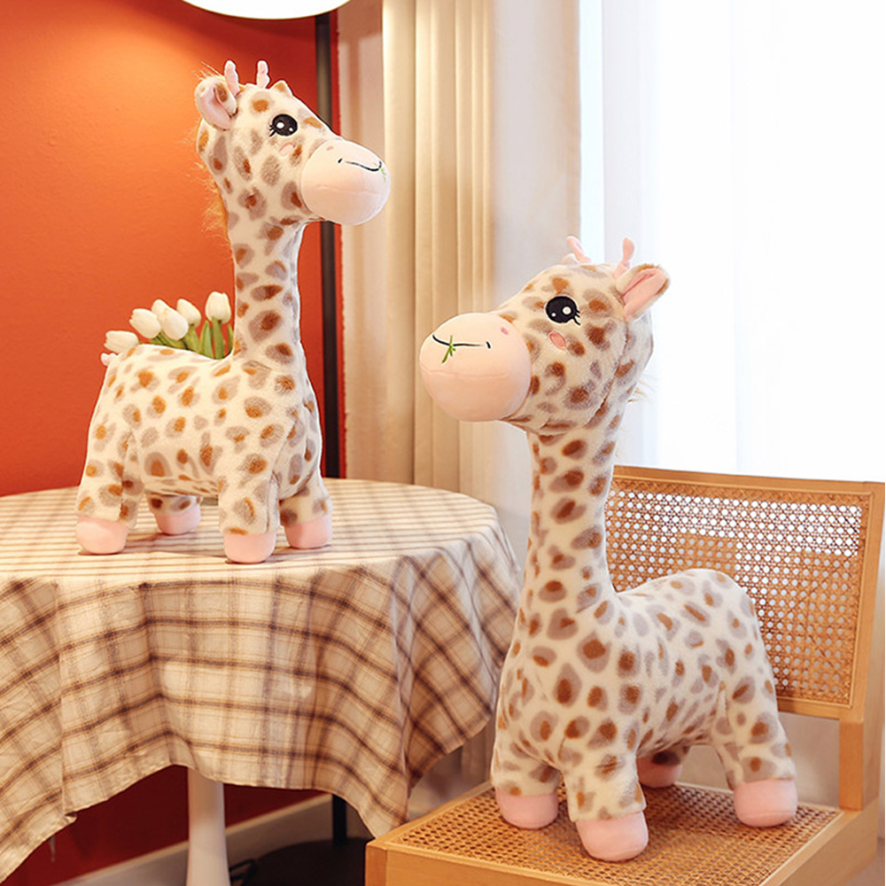 Adorable Giraffe Plush Doll Soft Stuffed Toy Kids Hugging Pillow Gift 50Cm