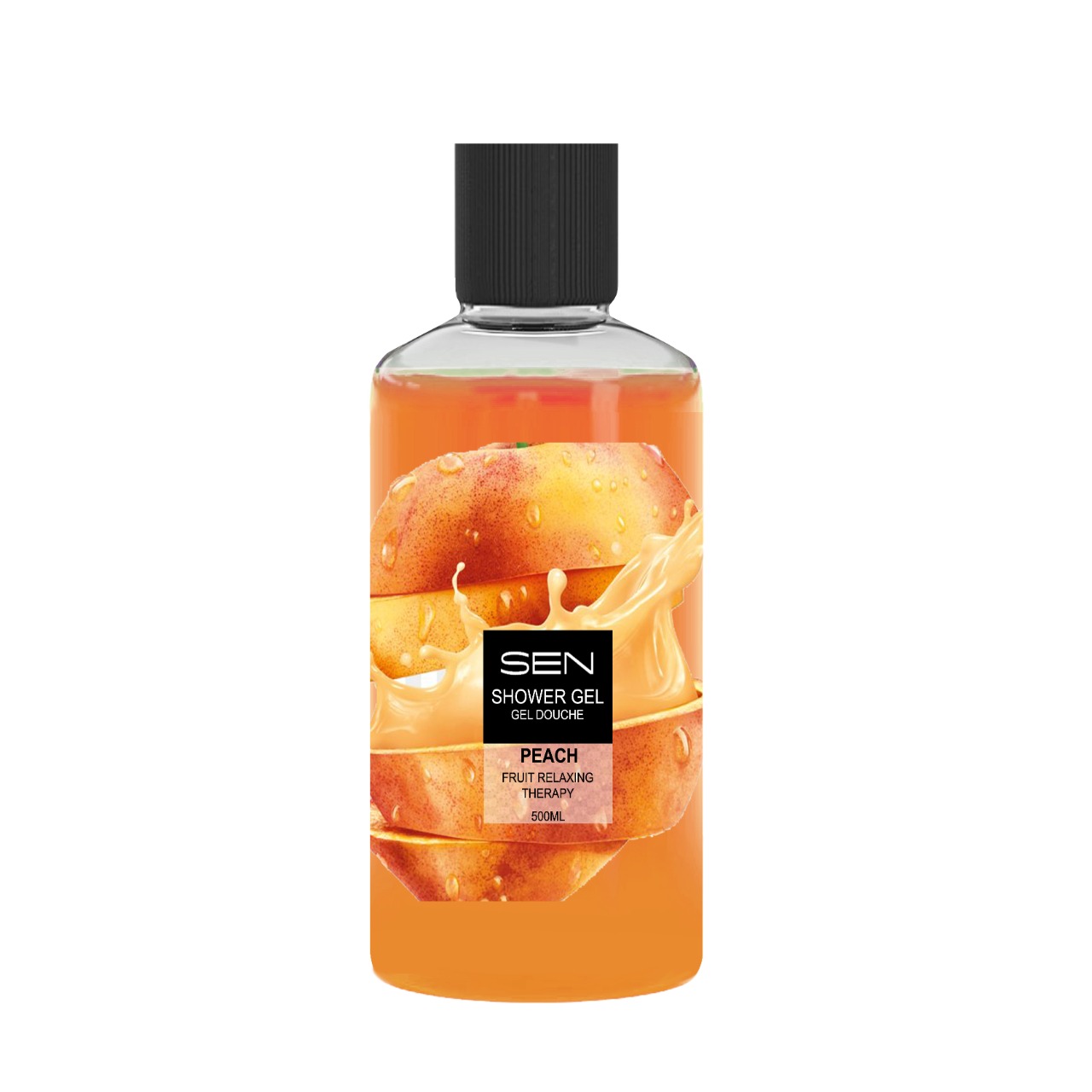 Sen Body Wash 500mlPeach Fragrance Shower Gel(Made in Turkey) Daraz.pk