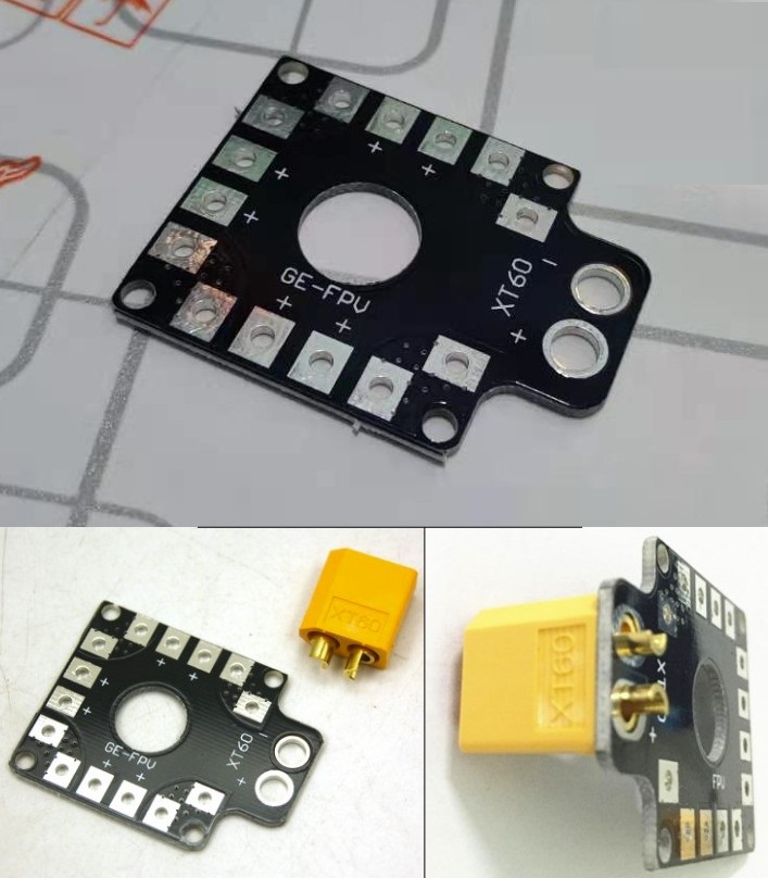 XT60 Mini Power Distribution Board quadcopter RC PDB