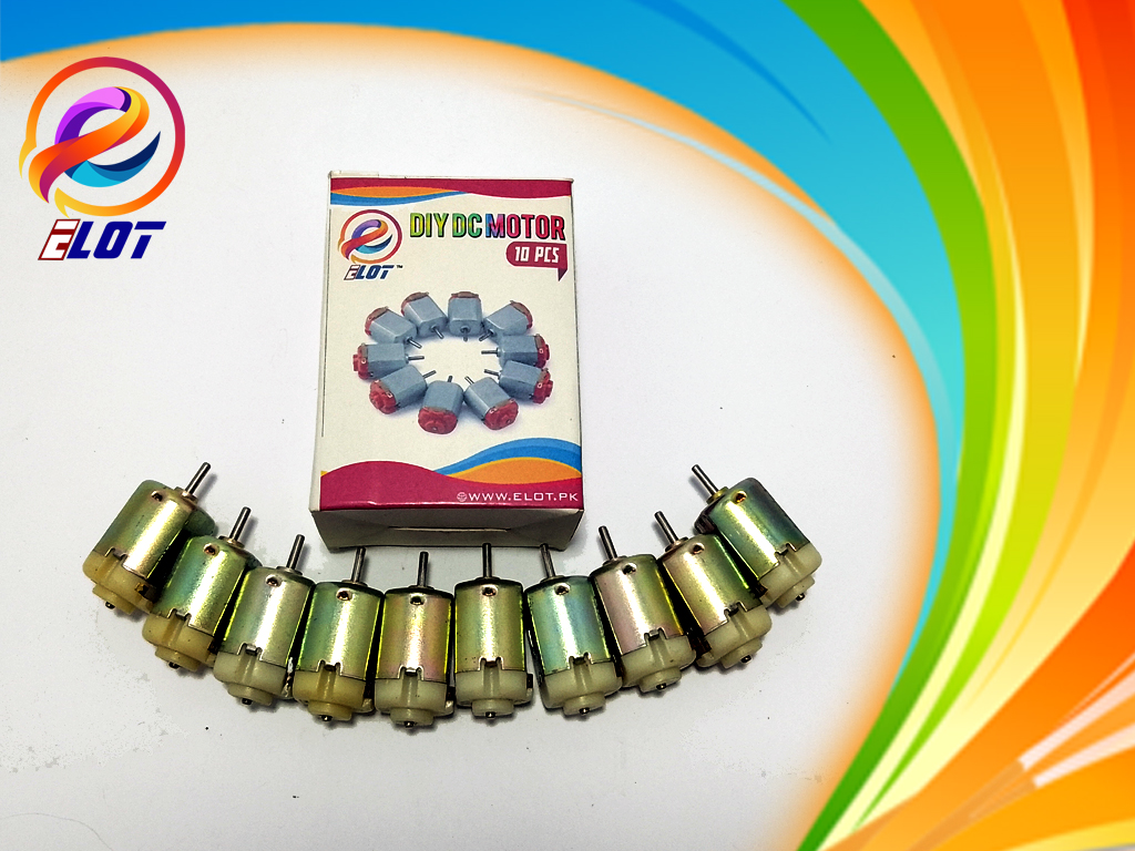 10 PCS Dc Motor For Diy Toys Hobbies Car Motor Pack Of 10 Electrical Circuitry & Parts