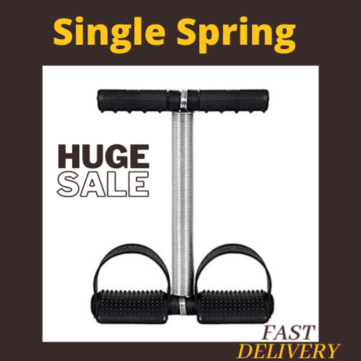 Tummy Trimmer Single Spring High Quality Weight Loss Machine For Home Gym For Men and Women exercise equipment