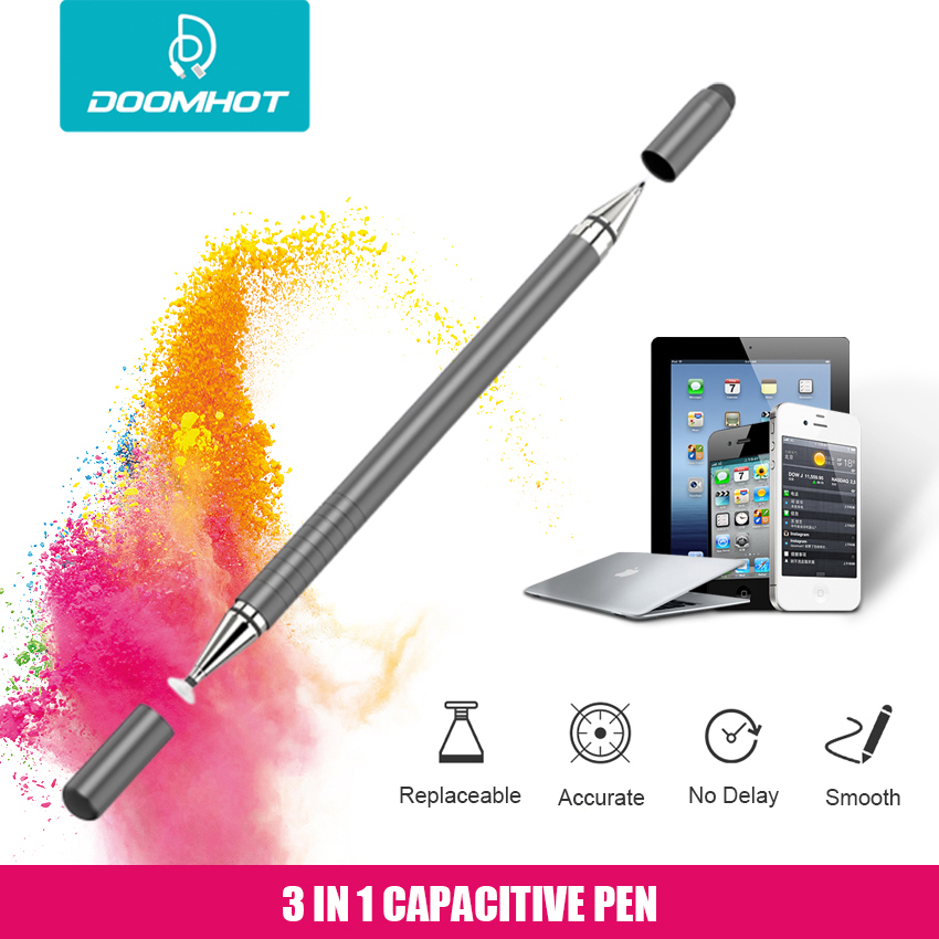 Doomhot Universal Stylus Pens Touch Screen Drawing Pen Multi Function 3