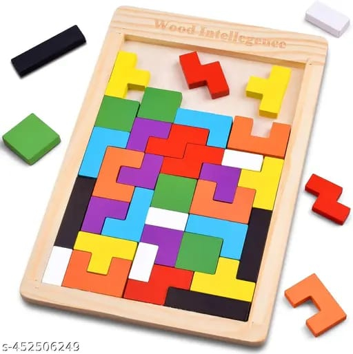 Wooden Intelligence Puzzle Toy for Kids
