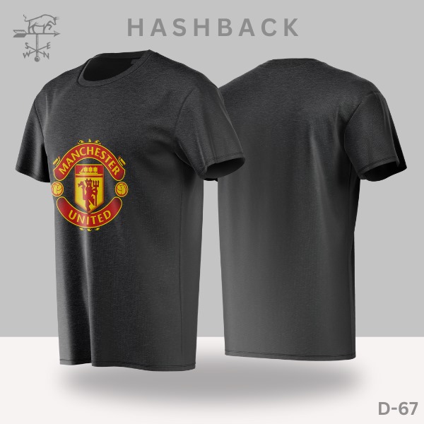 HashBack Printed Crew Neck T Shirt For Men - Round Neck III