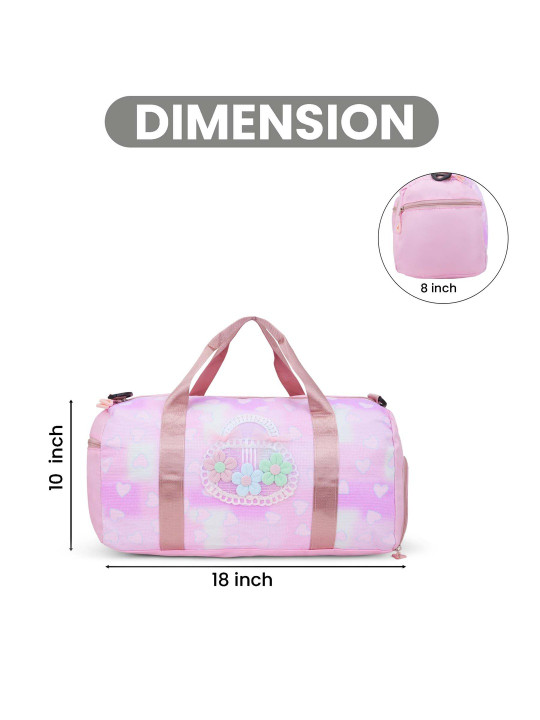 Women's Fashion Travel Duffel Bag with Detachable Shoulder Strap | Large Capacity Gym Weekender bag | Lightweight Multi-Purpose Luggage Bag for Travel, Fitness, College & Everyday Use