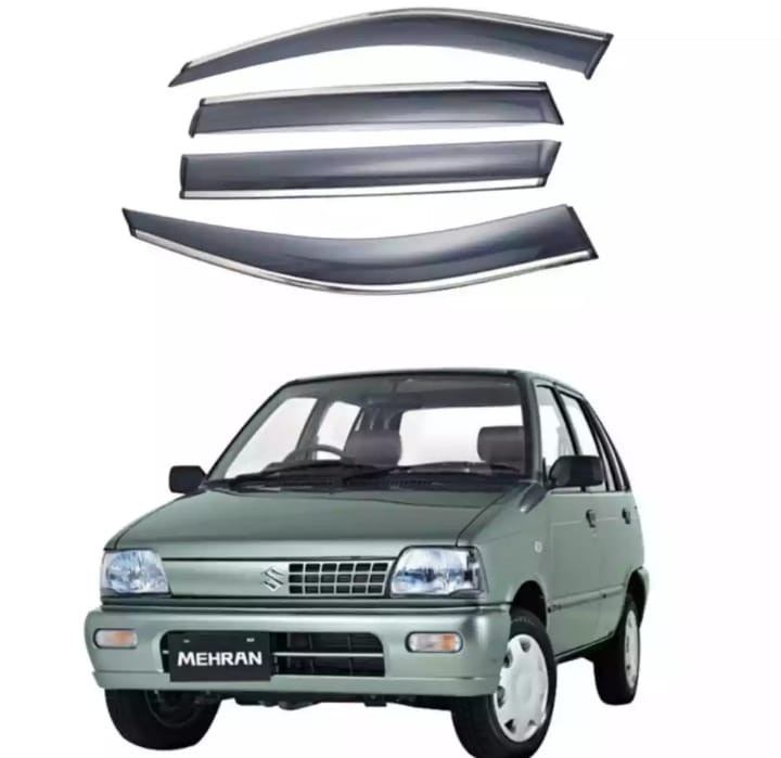 Suzuki Mehran Air Press Window Sun Visor - 4 PCs | Daraz.pk
