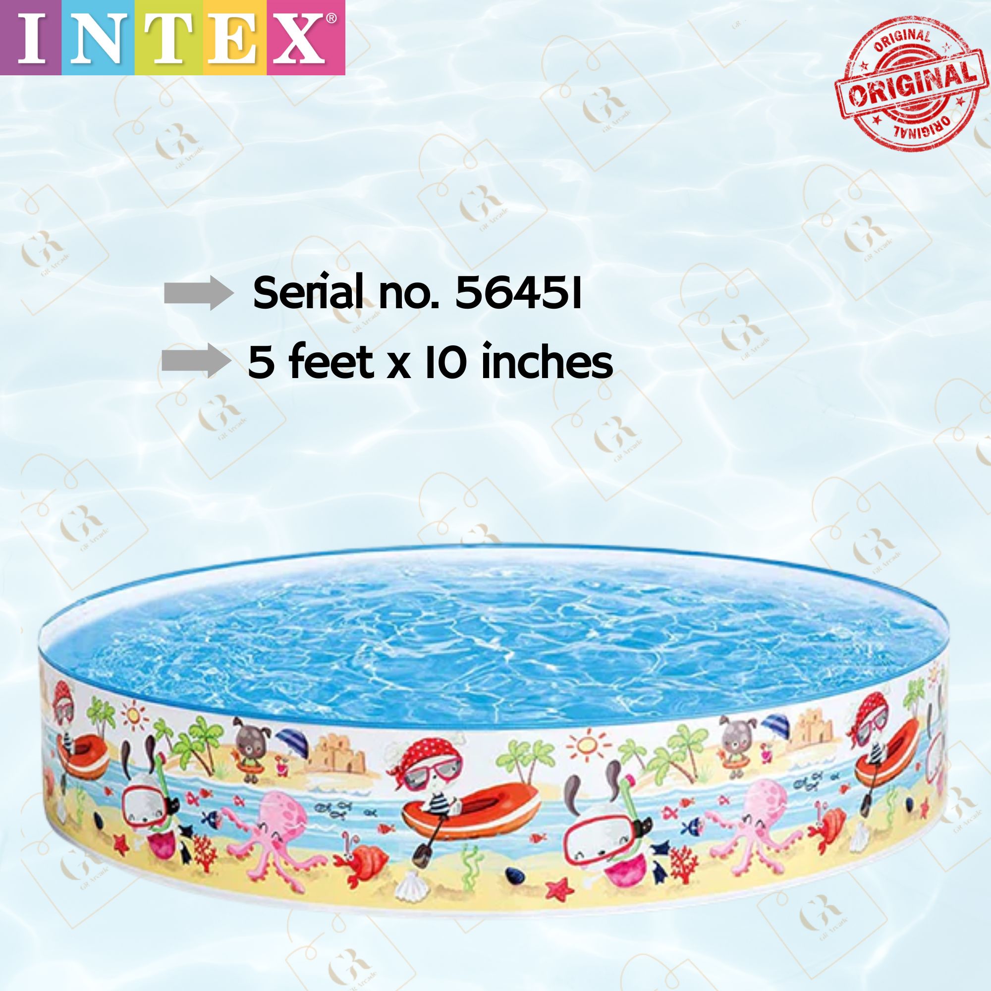 Intex Swimming Pool | Without air Swimming Pool | Intex Snapset ...
