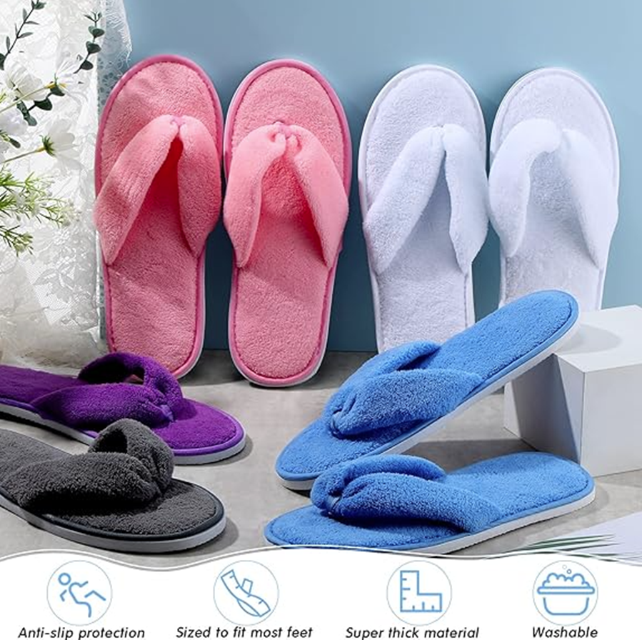 Premium Top Quality Anti Slip Soft And Hot Cotton Slippers For Women indoor in Multi Color