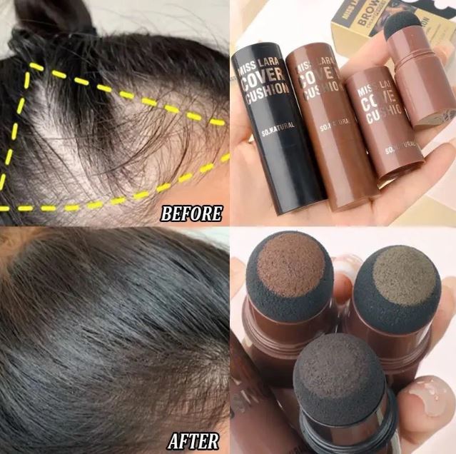 Miss Lara Cover Cushion Professional Hairline & Eyebrows Stamp Shaping Kit