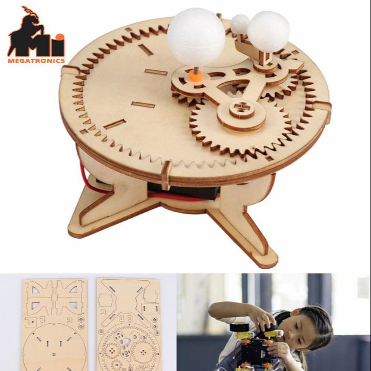 Science Toys Solar System Model  Sun Earth Moon Planet Experiment Educational Toy for Children STEM Kit